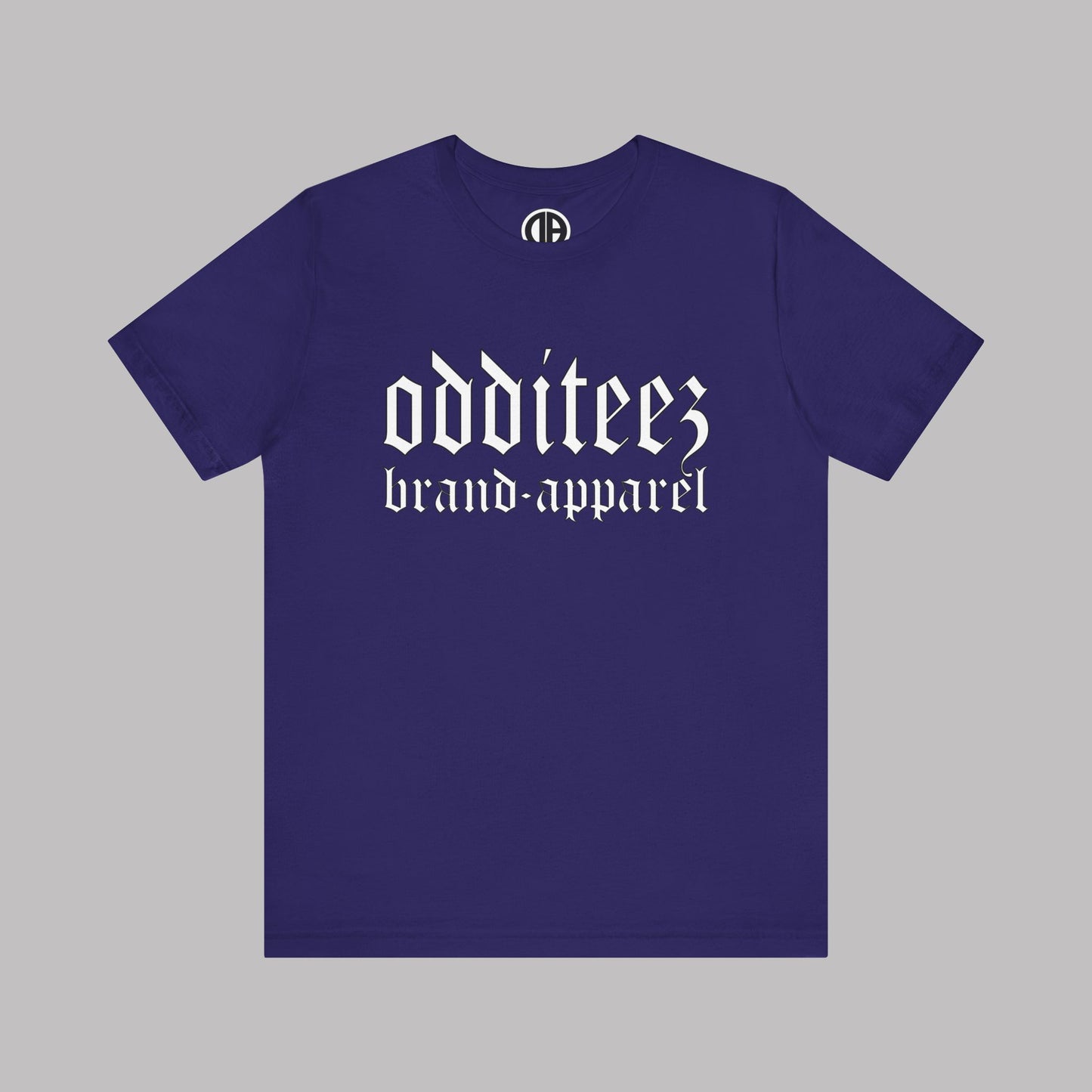 O.B.A. Old English Letters logo design, Unisex Adult Short-Sleeve Graphic Print T-Shirts