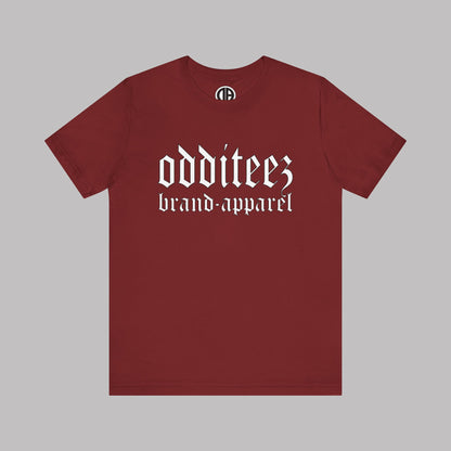 O.B.A. Old English Letters logo design, Unisex Adult Short-Sleeve Graphic Print T-Shirts