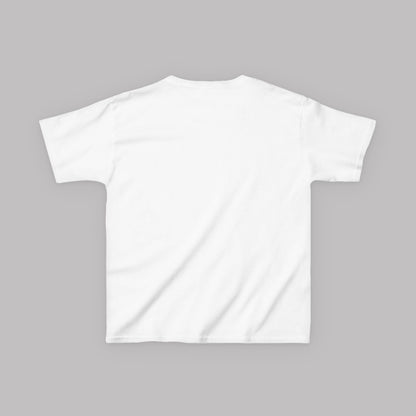 "Mommy's Little Hellion" Cat Post design, Unisex Kids' Short-Sleeve Heavy Cotton™ T-shirts
