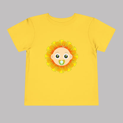 "My Parent's Golden Child" design, Unisex Toddler Short-Sleeve Graphic Print T-shirts