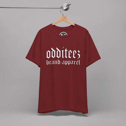 O.B.A. Old English Letters logo design, Unisex Adult Short-Sleeve Graphic Print T-Shirts