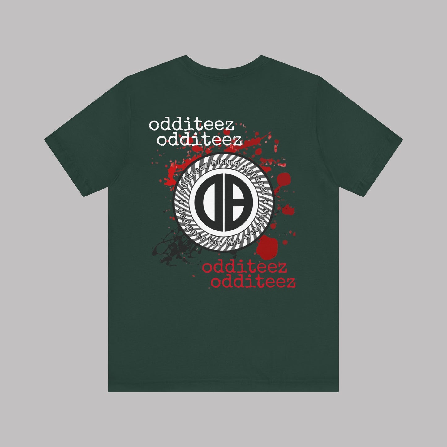 "Manufactured Defect" logo design, Unisex Adult Short-Sleeve Graphic Print T-Shirts
