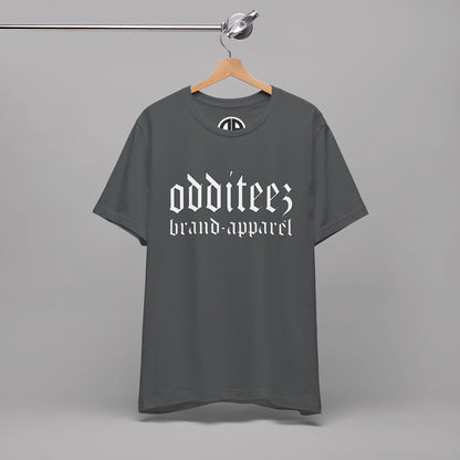 O.B.A. Old English Letters logo design, Unisex Adult Short-Sleeve Graphic Print T-Shirts