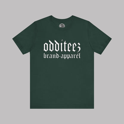 O.B.A. Old English Letters logo design, Unisex Adult Short-Sleeve Graphic Print T-Shirts