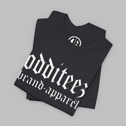 O.B.A. Old English Letters logo design, Unisex Adult Short-Sleeve Graphic Print T-Shirts