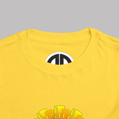 "My Parent's Golden Child" design, Unisex Toddler Short-Sleeve Graphic Print T-shirts