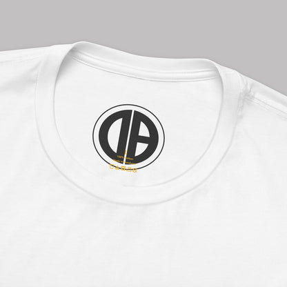O.B.A. Old English Letters logo design, Unisex Adult Short-Sleeve Graphic Print T-Shirts