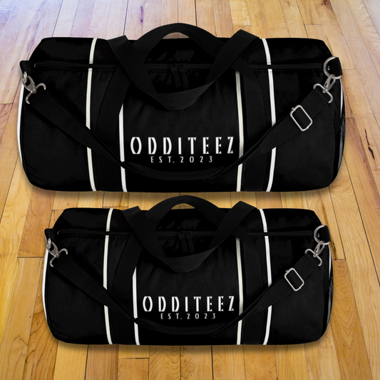 Small & Large Black Gym Duffel Bags